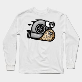 Turbo Snail - Leopard Long Sleeve T-Shirt